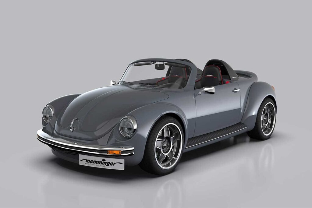 Memminger gives VW Beetle bigger engine and new face