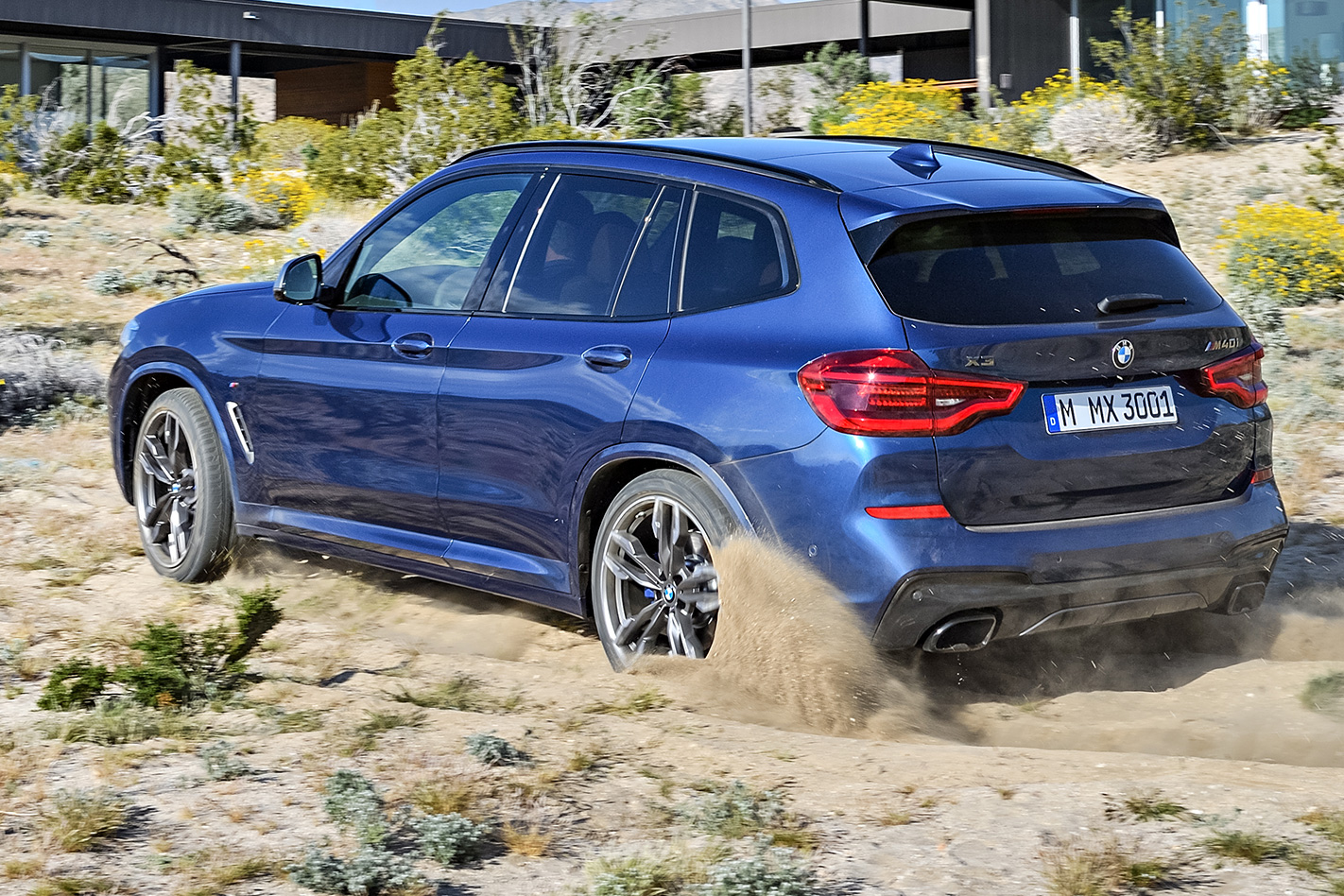 BMW X3 M40i rear