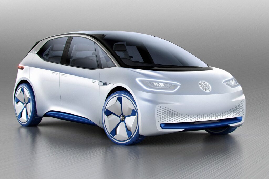Volkswagen ID shown at Paris Motor Show