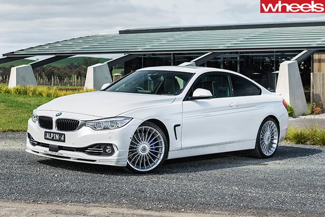 Alpina -B4-front -side -parked