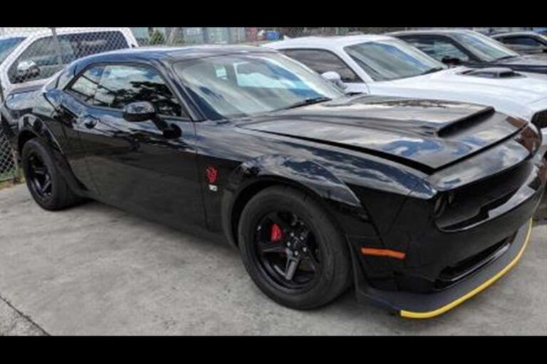 2019 Dodge Challenger Demon stolen from Melbourne workshop