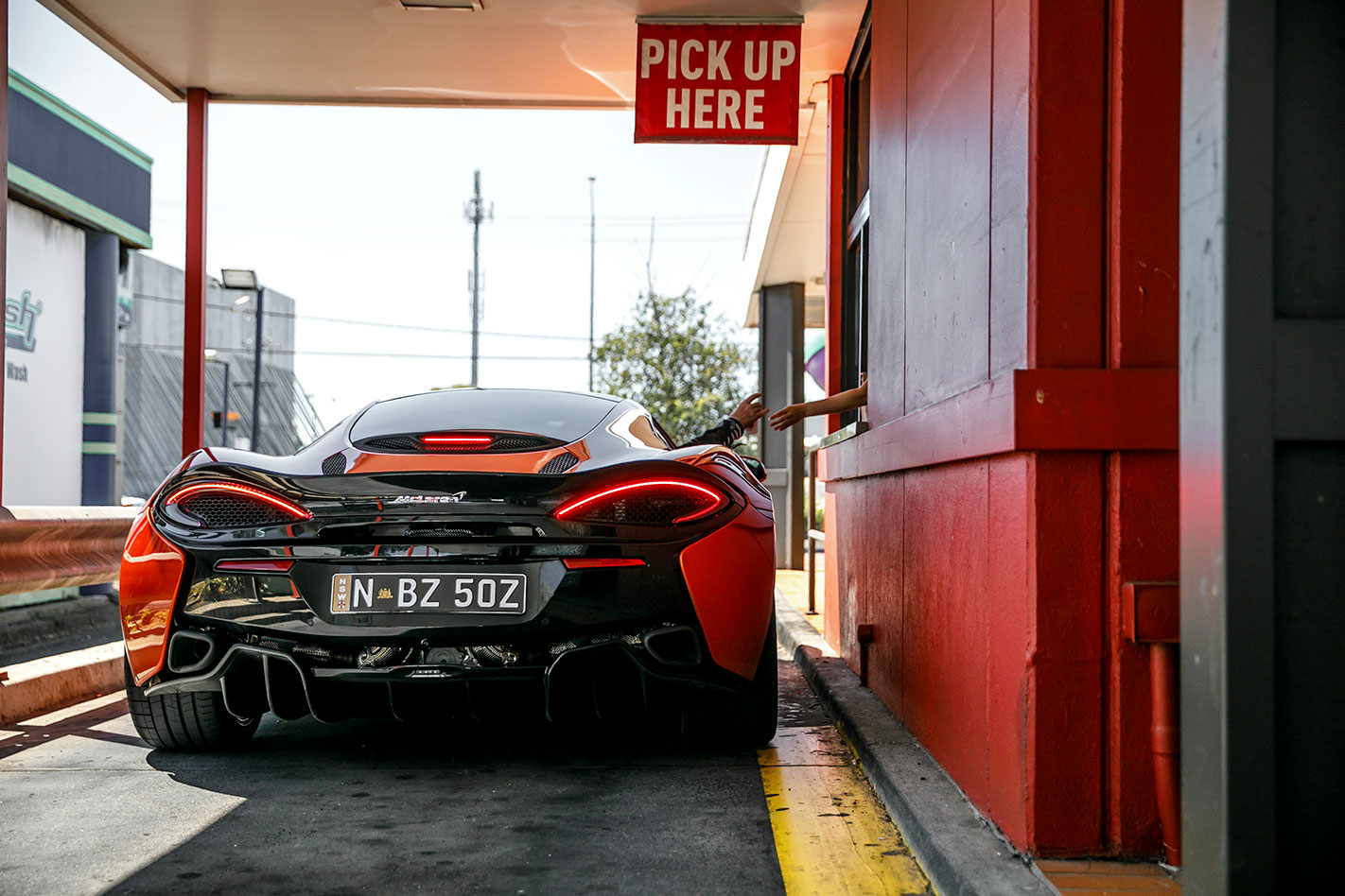 McLaren 570GT McDonalds