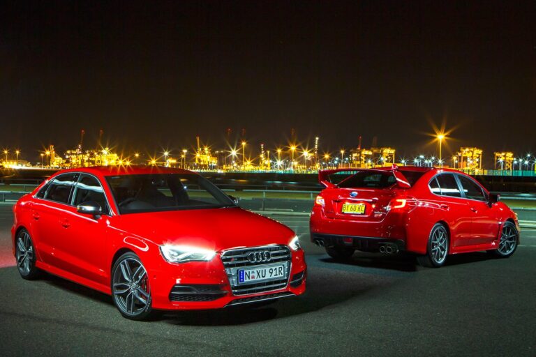 Subaru WRX STi Premium v Audi S3 comparison review
