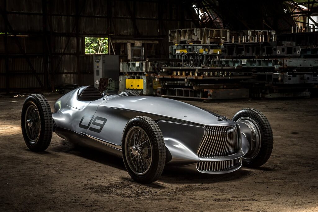 Infiniti Prototype 9 concept attempts to rewrite history