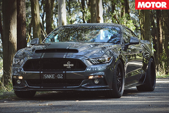 Shelby Mustang Super Snake driving