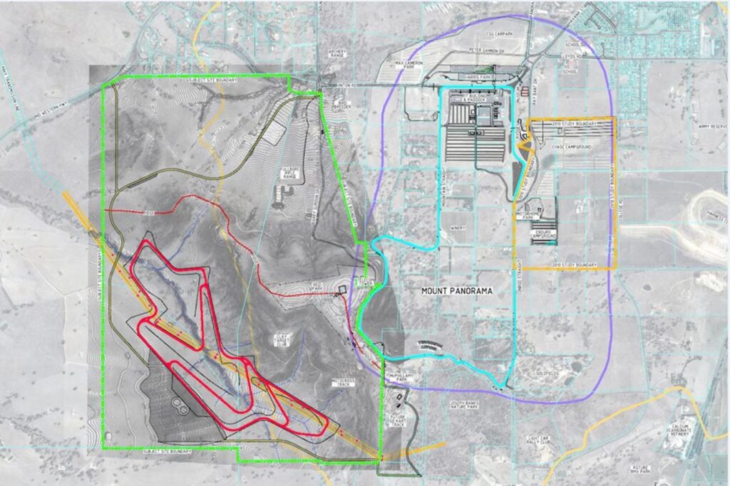new track site at mount panorama