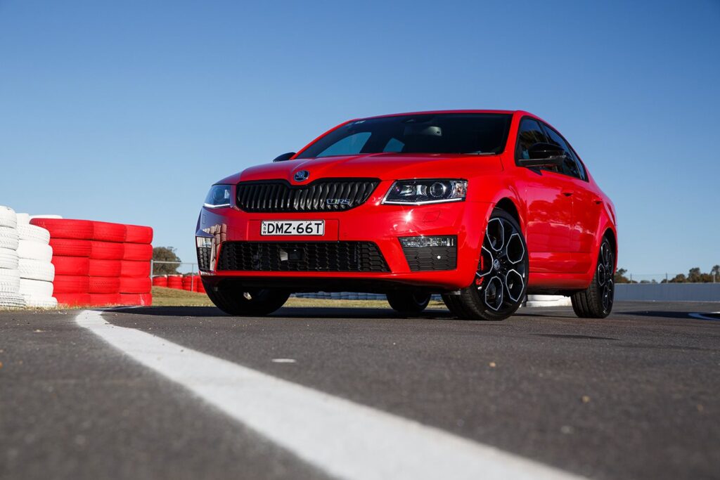 2017 Skoda Octavia RS front
