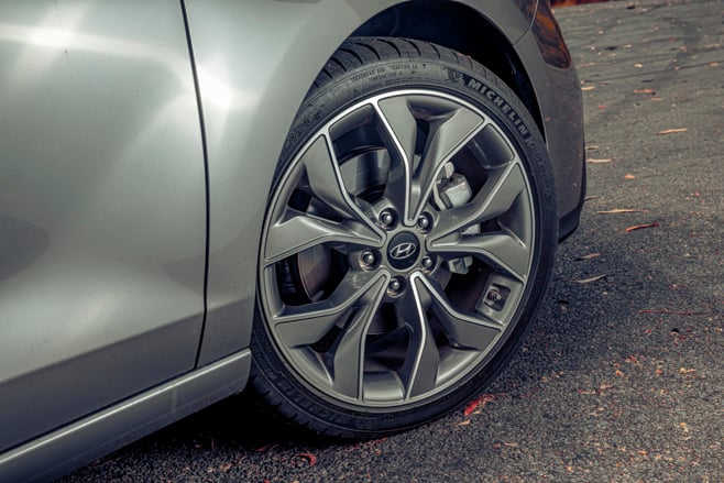 2021 Hyundai i30 N Line wheel