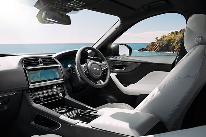 Jaguar F-Pace interior
