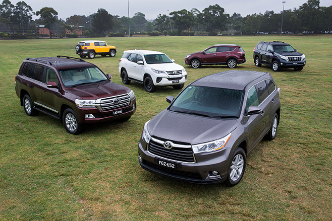 Toyota 4x4 vehicles