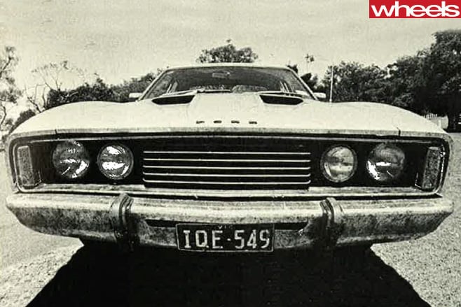 1977-Ford -Falcon -XC-grille