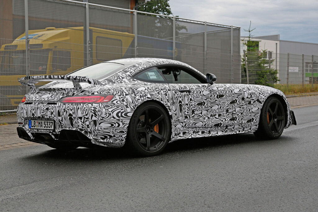 Mercedes-AMG GT Black Series mule spotted