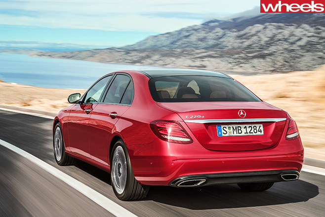 Mercedes -E-Class -Rear