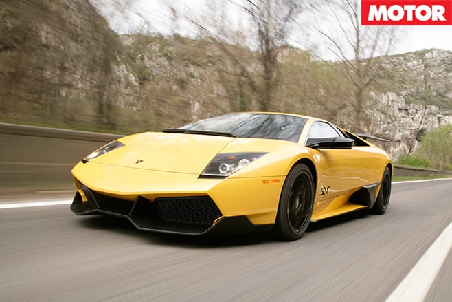 Lamborghini Murcielago SV front