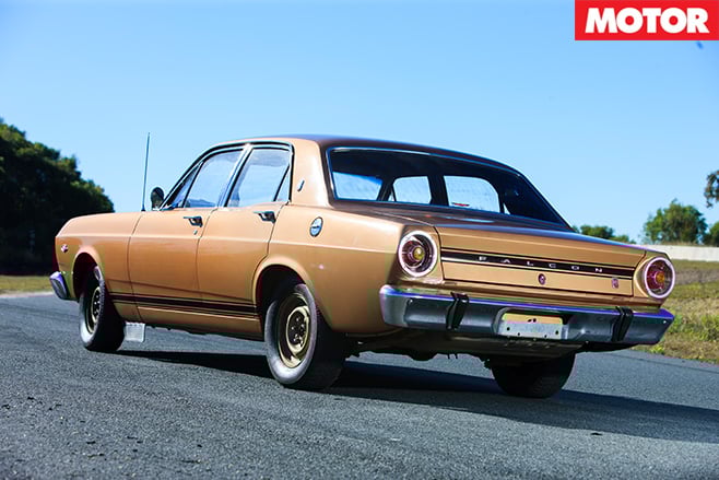 XR Falcon GT rear
