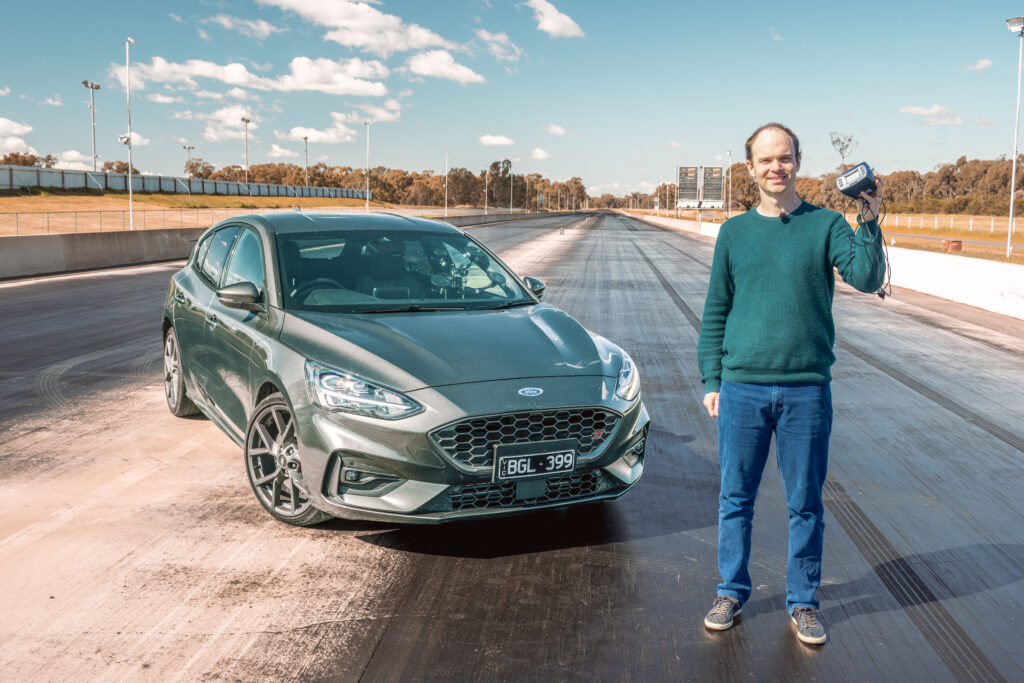 Ford Focus ST automatic performance testing