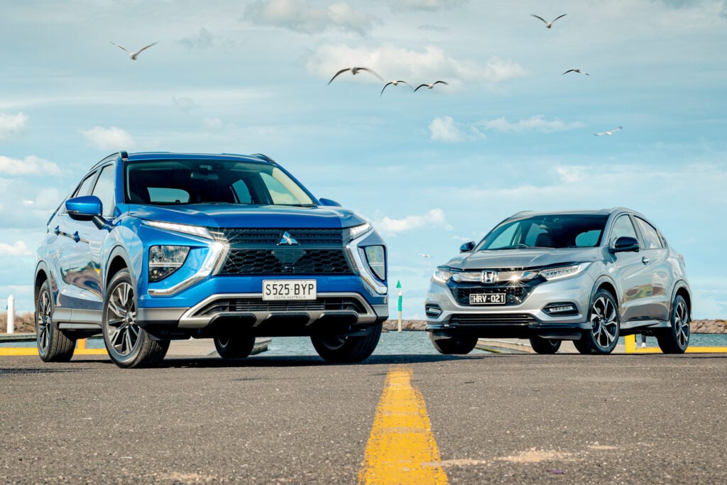 2021 Mitsubishi Eclipse Cross vs Honda HR-V comparison review