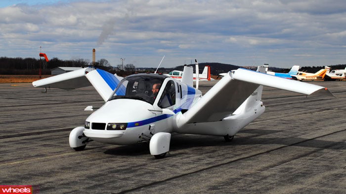 Terrafugia, Terrafugia Transition, flying car, Wheels, Wheels magazine