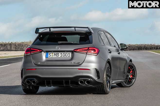 2020 AMG A45 S rear