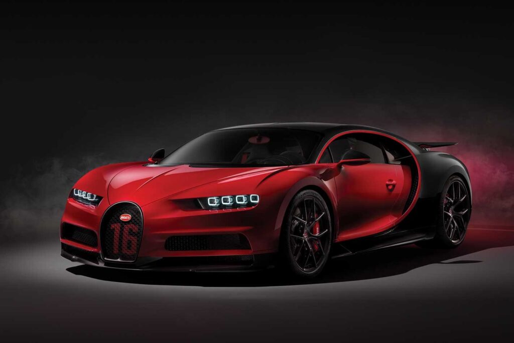 Bugatti Chiron Sport front side