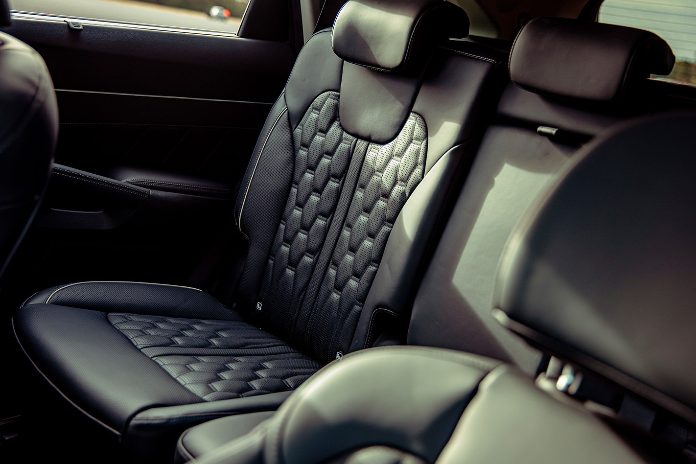 Wheels Car of the Year 2021 Kia Sorento rear seat