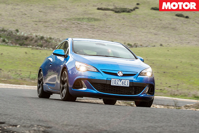 Holden astra vxr driving