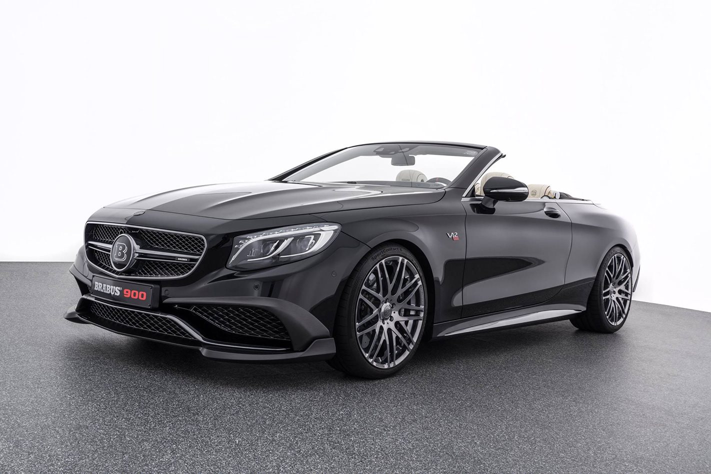 Mercedes AMG S 65 based Brabus Rocket 900 convertible