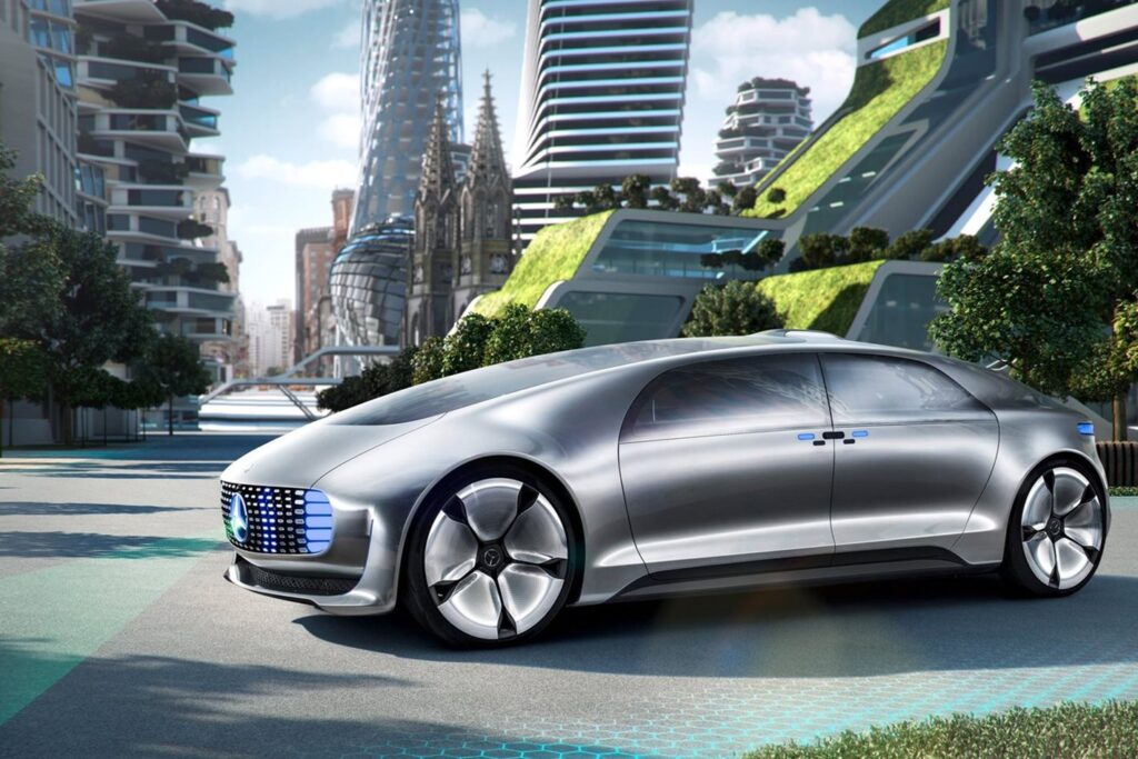 Mercedes-Benz electric car