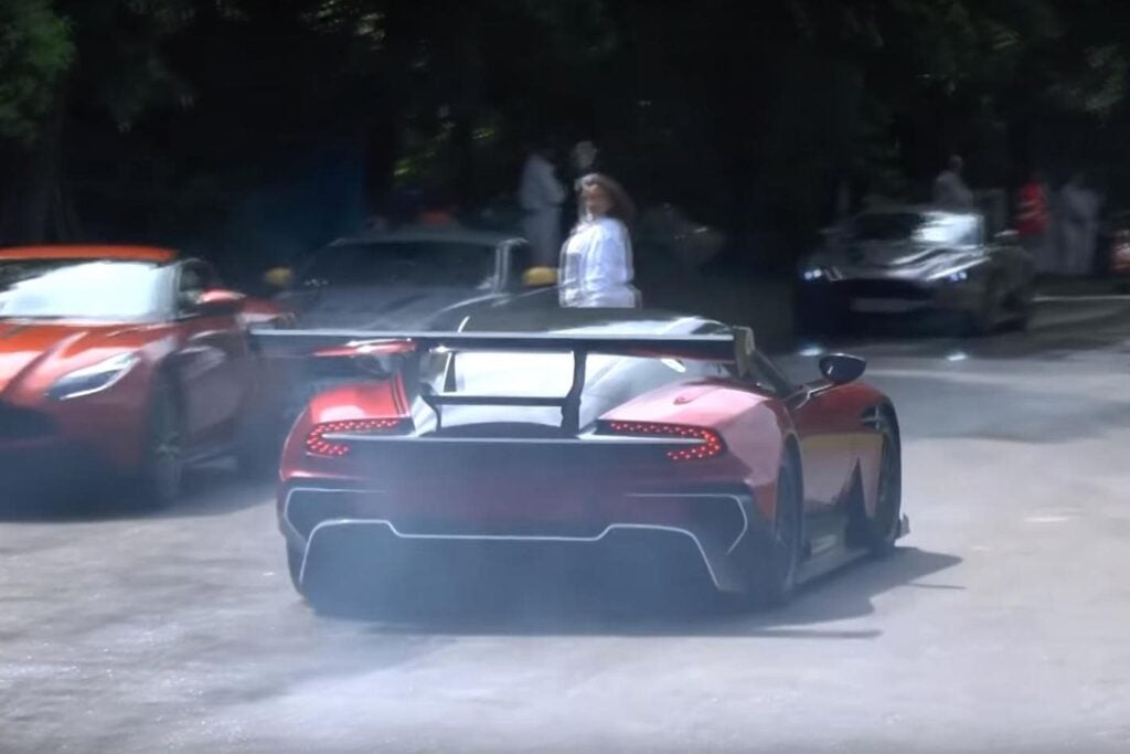 goodwood skids Aston Martin Vulcan1