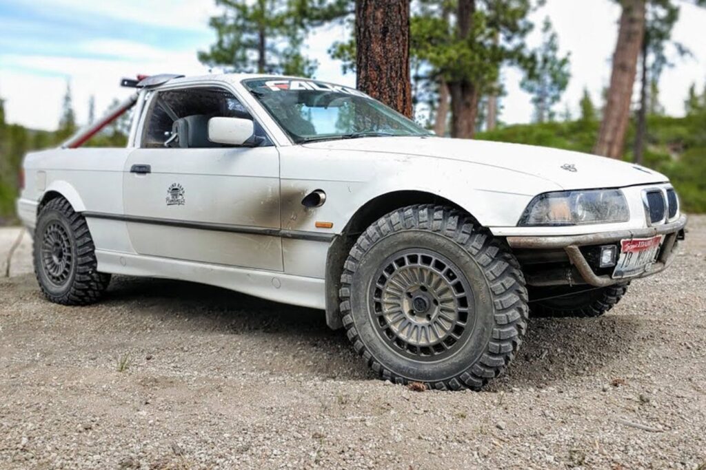 BMW E36 turbocharged rally ute