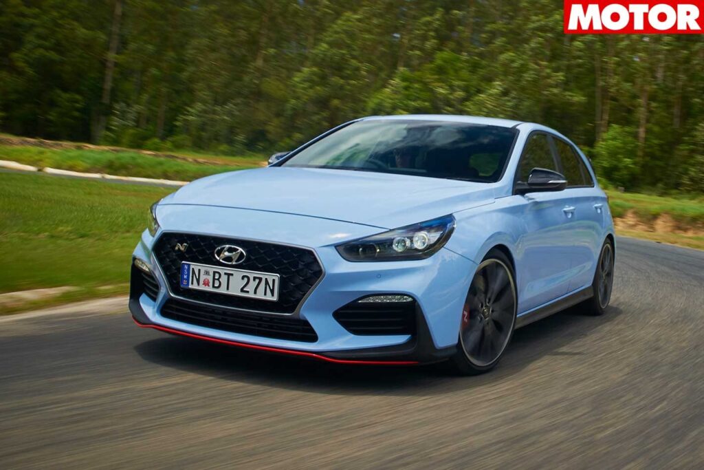 hyundai i30 N track drive