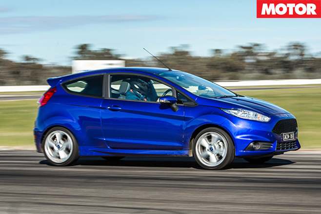Ford fiesta driving