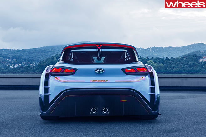 Hyundai -Rn 20-concept -rear