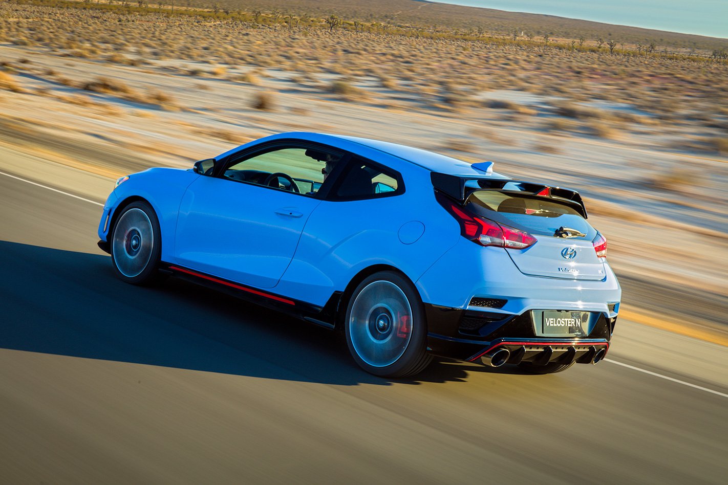 2018 Hyundai Veloster N rear