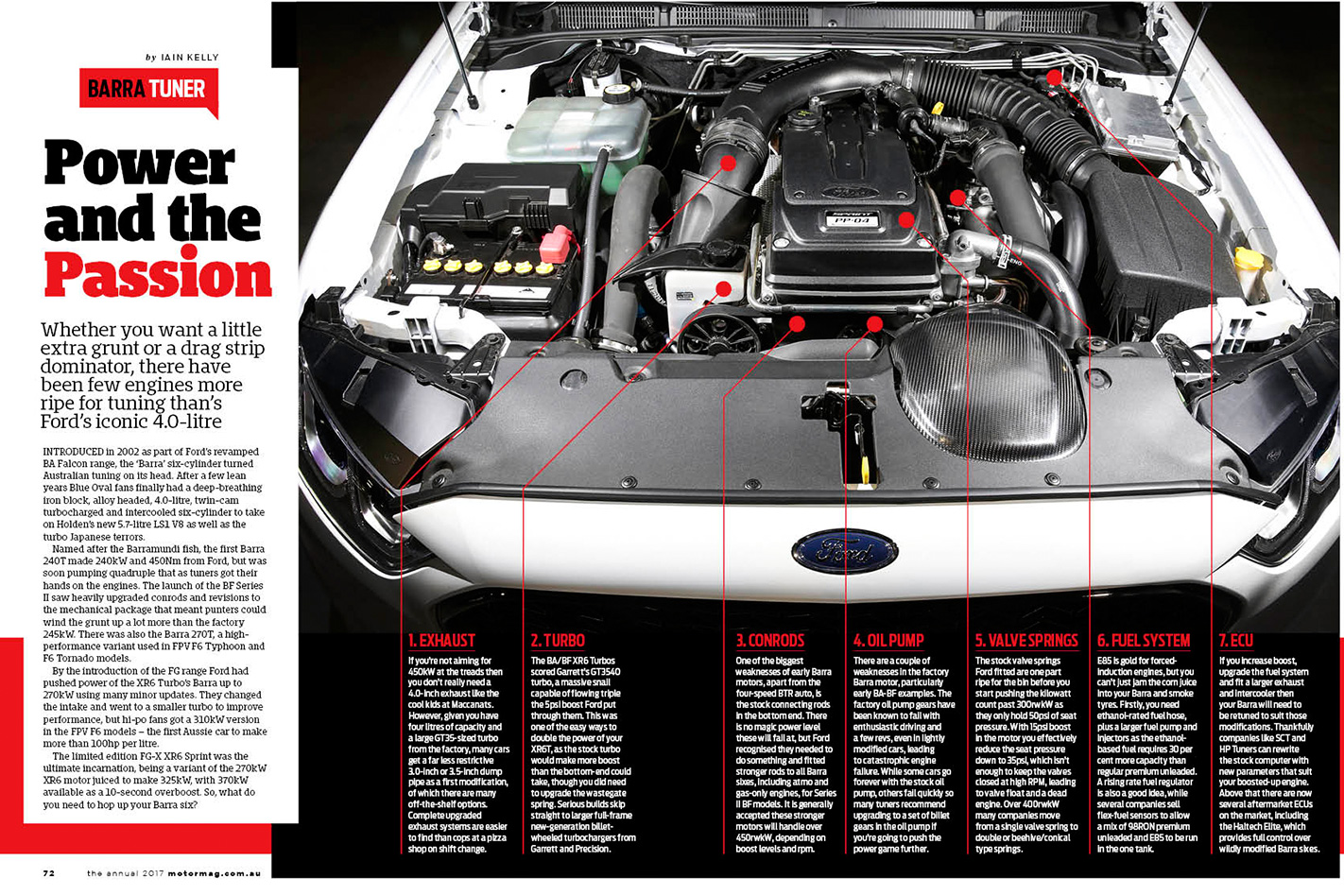 Barra Tuner guide