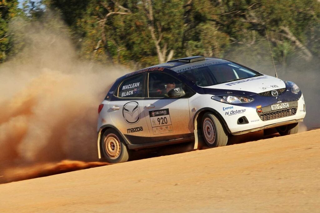 2012 Mazda 2 rally car review