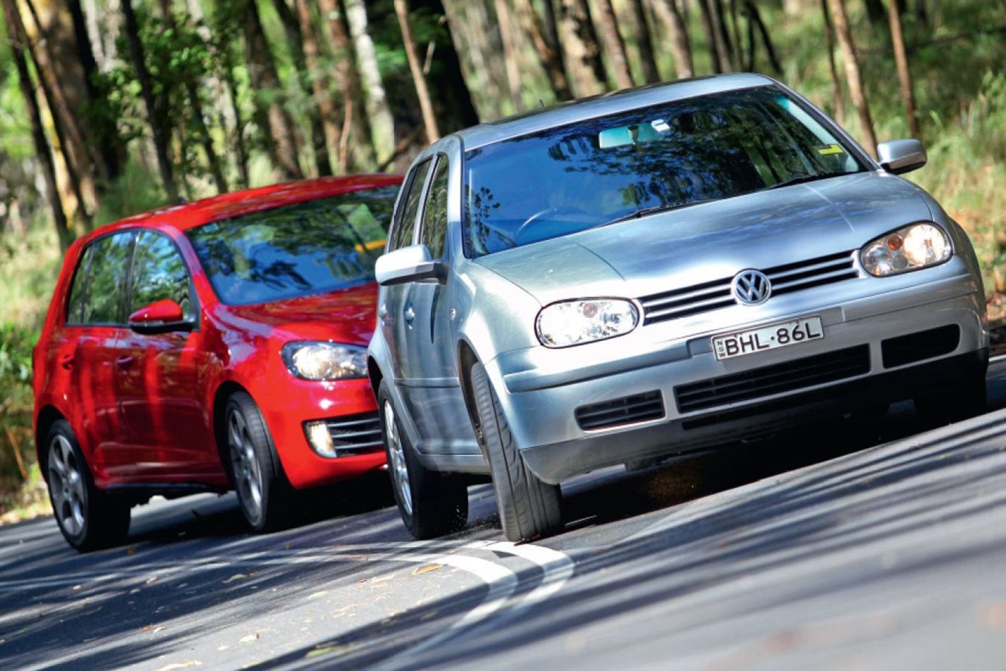Volkswagen Golf Mk IV GTI vs Mk VI GTI comparison main
