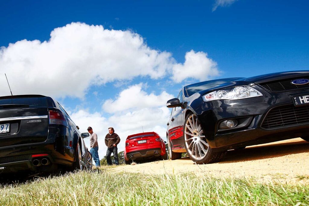 2009 Herrod G6E v CSV Sportswagon v Walkinshaw Clubsport comparison review