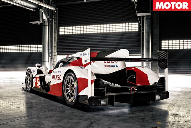 Toyota TS050 LMP1 rear