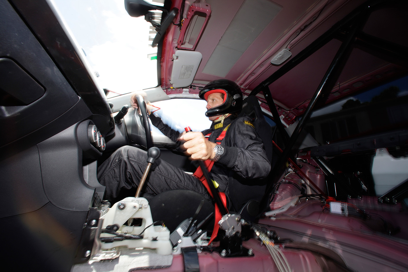 Mitsubishi Evolution X interior.jpg