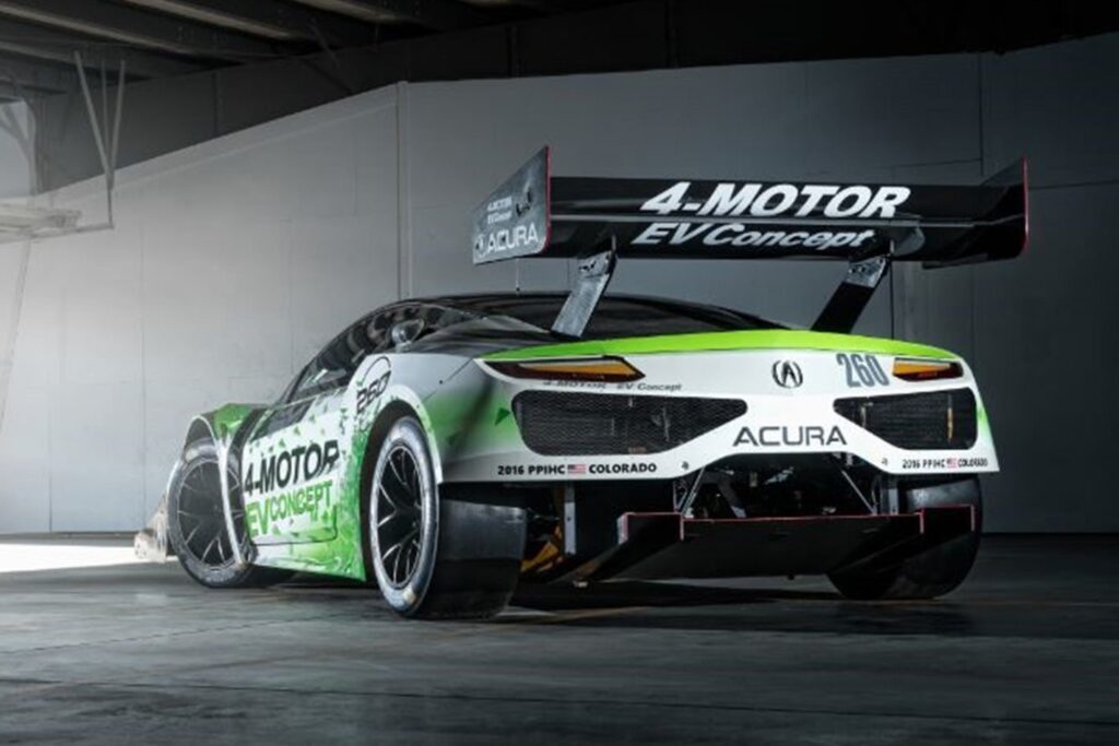 Honda reveals new all-electric NSX Pikes Peak racer