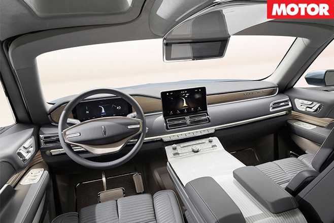 Lincoln Navigator Concept interior