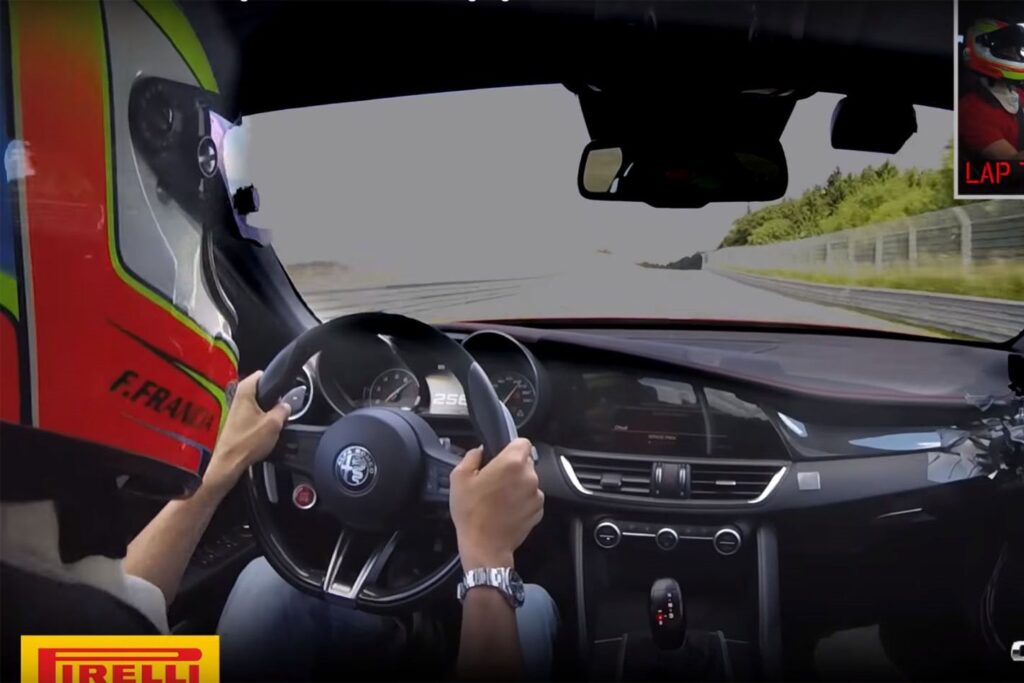 Alfa Romeo Giulia QV Nurburgring record