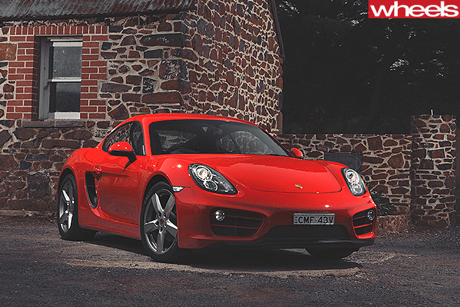 Porsche -Cayman -front -side