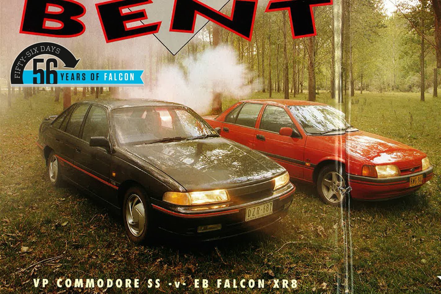 1992 Holden Commodore vs Ford Falcon