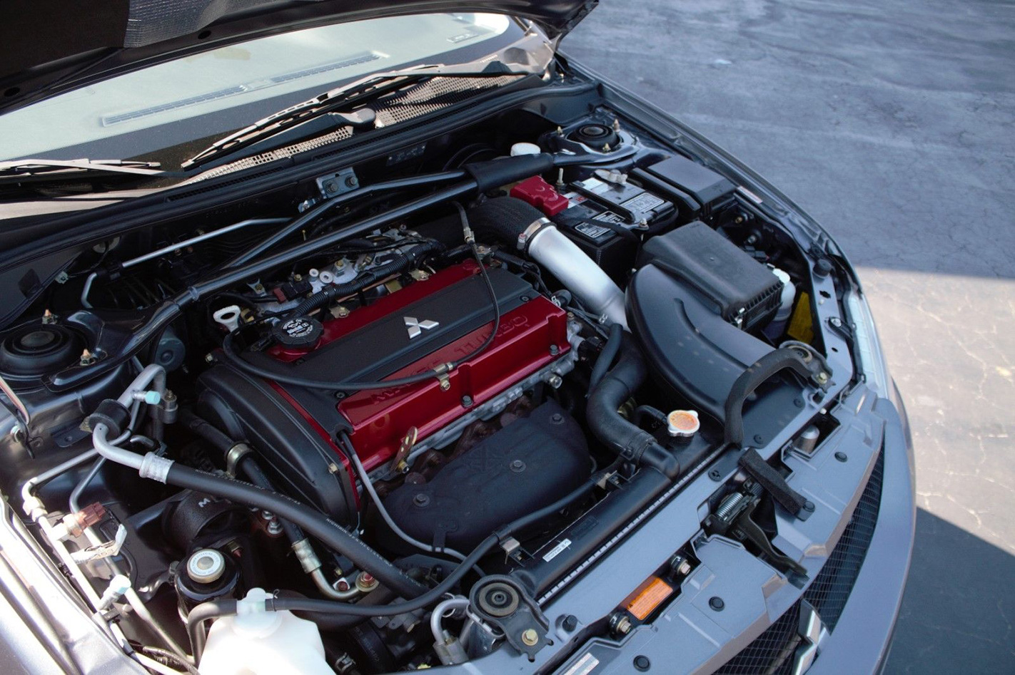 New 2006 Mitsubishi Evo IX MR engine