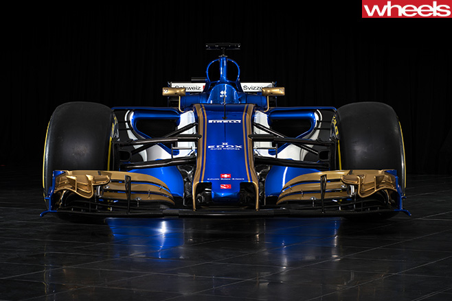 Sauber F1 race car