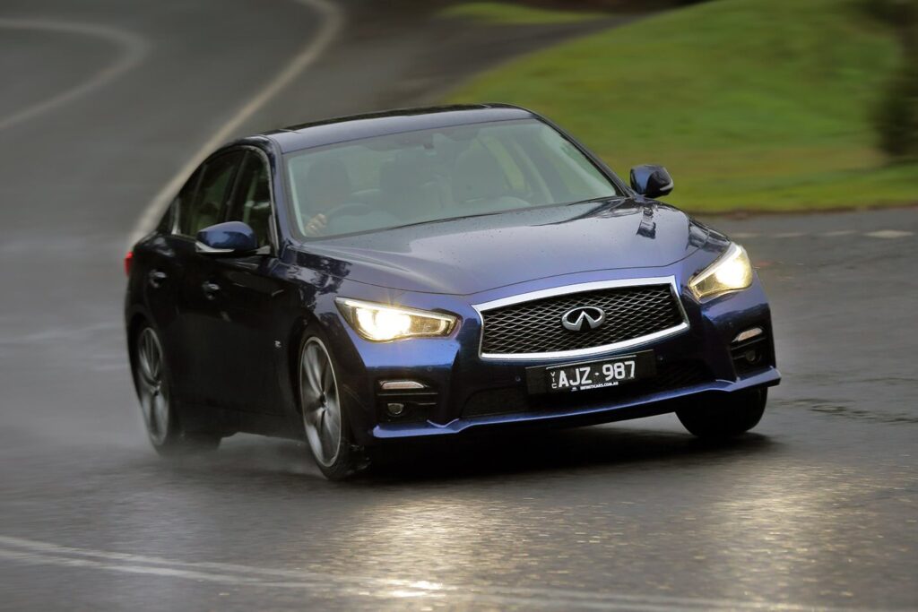 Infiniti Q50 Red Sport