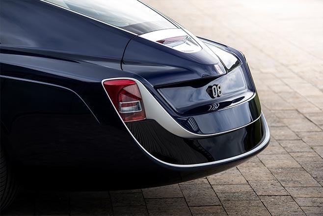 Rolls Royce Sweptail rear side