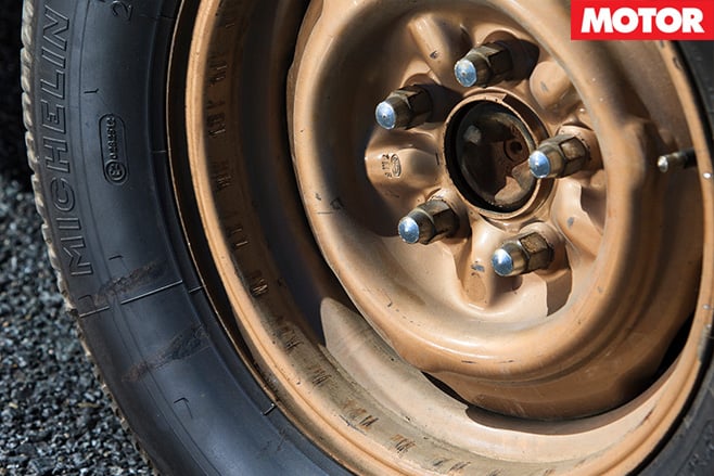 XR Falcon GT wheel